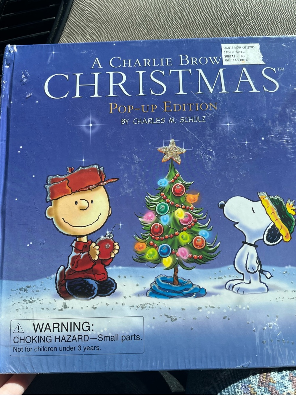 A Charlie Brown Christmas: Pop-Up Edition Sealed New Snoopy Holiday Gift
